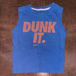 Boys basketball muscle shirt